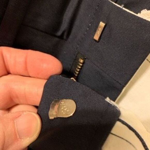 Vintage Riverside Size 29 Budweiser Blue Pleated Uniform Shorts *New-2nds* - Picture 6 of 7